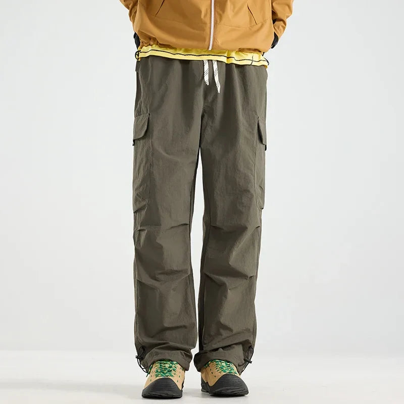 2026 New Men's Water-repellent Hiking Pants Scratch Resistance Fashion Cargo Pants Breathable Trousers Fishing Camping Pants