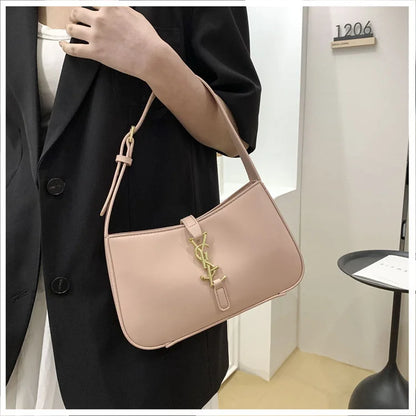 High-end small bag women's new Internet celebrity armpit bag versatile women's temperament baguette bag shoulder bag