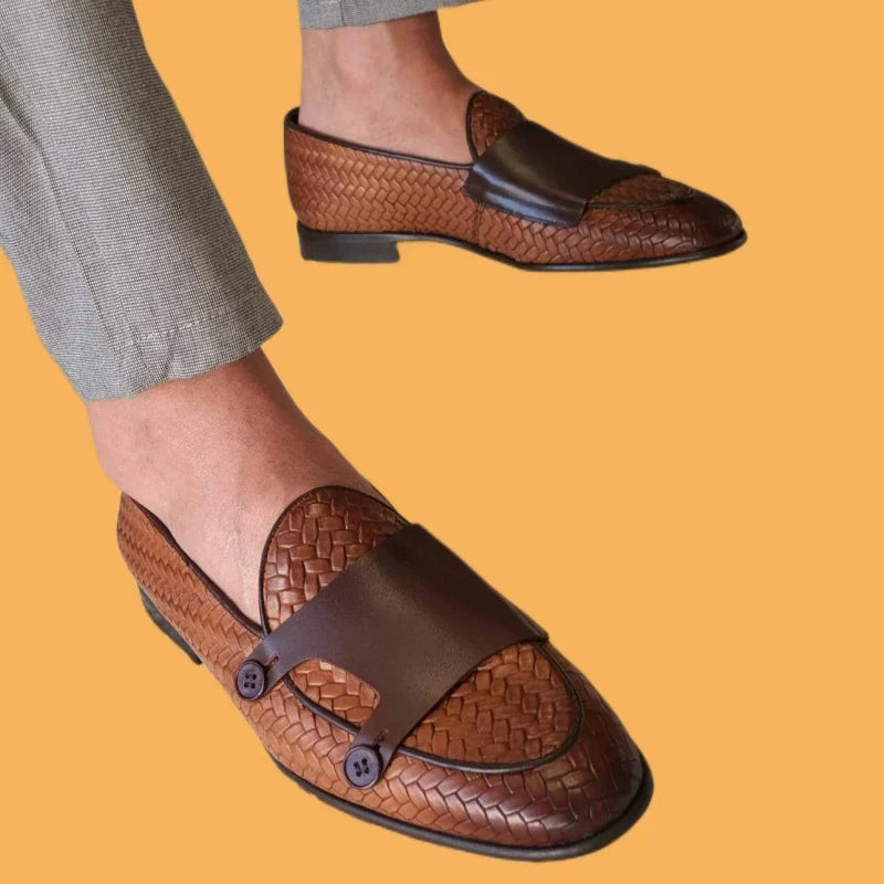Novos Mocassins Masculinos Marrons Sapatos Sociais Masculinos de Couro PU Preto Feitos à Mão com Frete Grátis Tamanho 38-48