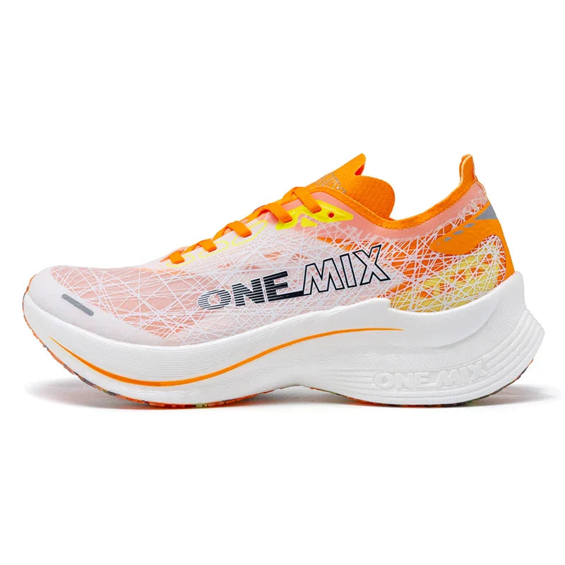 Carbon Fiber Plate Running Shoes Traction Shock Absorption Sneakers Professional Marathon PB Racing Sports Trainers Shoes
