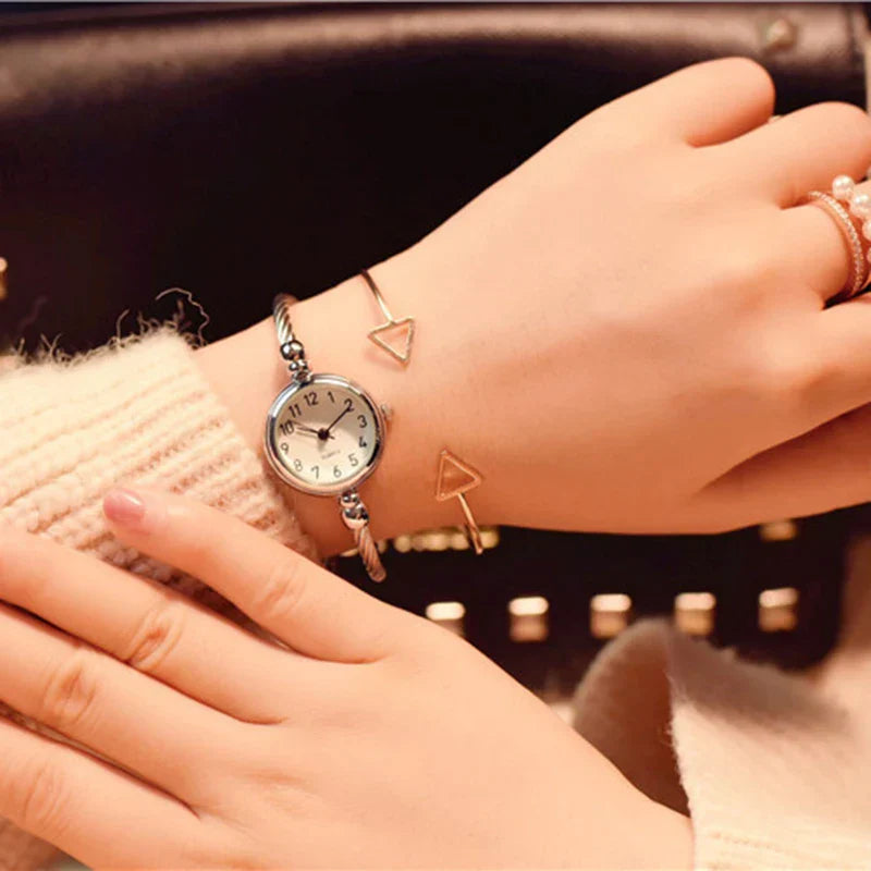 Fashion Luxury Women's Watch Gold Fine Strap Ladies Watch For Bracelet Montre Femme Female Wrist Watch Women Clock Relojes