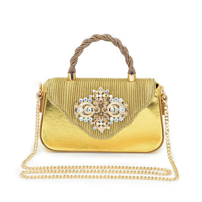New Fashion Women Shoes and Bags To Match Set Nigeria Party Nigeria Italian Shoes and Matching Bags Decorated with Rhinestone