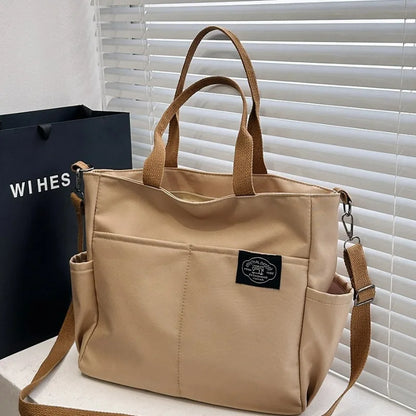 2025 New Unisex Single-Shoulder Bag, Oxford Waterproof Material, Handy Versatile Laptop Bag, Large Capacity Crossbody Bag