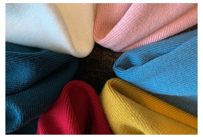 New Women Summer Knitted Turtleneck Sleeveless T-Shirts Tops Solid Slim Fit Pullovers Causal Tees Female Streetwear Basics Tees