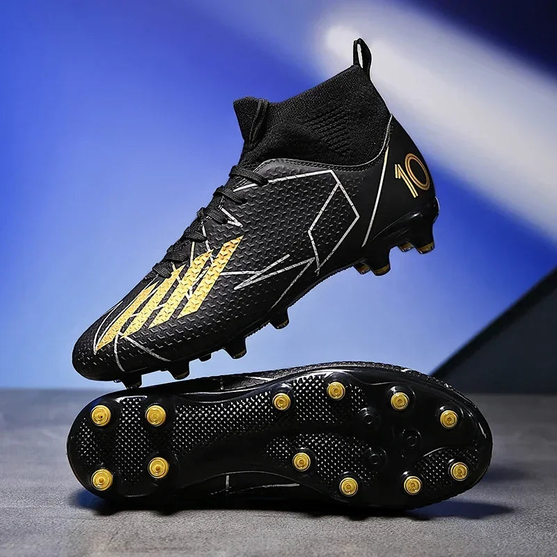 New Professional Football Boots Match Sport Sneakers Unisex Soccer Shoes Outdoor Non-slip Drop Shipping Training Sport Futsal