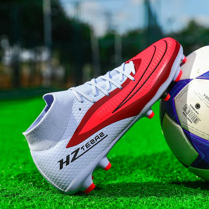Men Football Boots New Adult Adult Professional Breathable Sports FG Fast Futsal Male Football Shoes Sneakers Turf Cleats Match