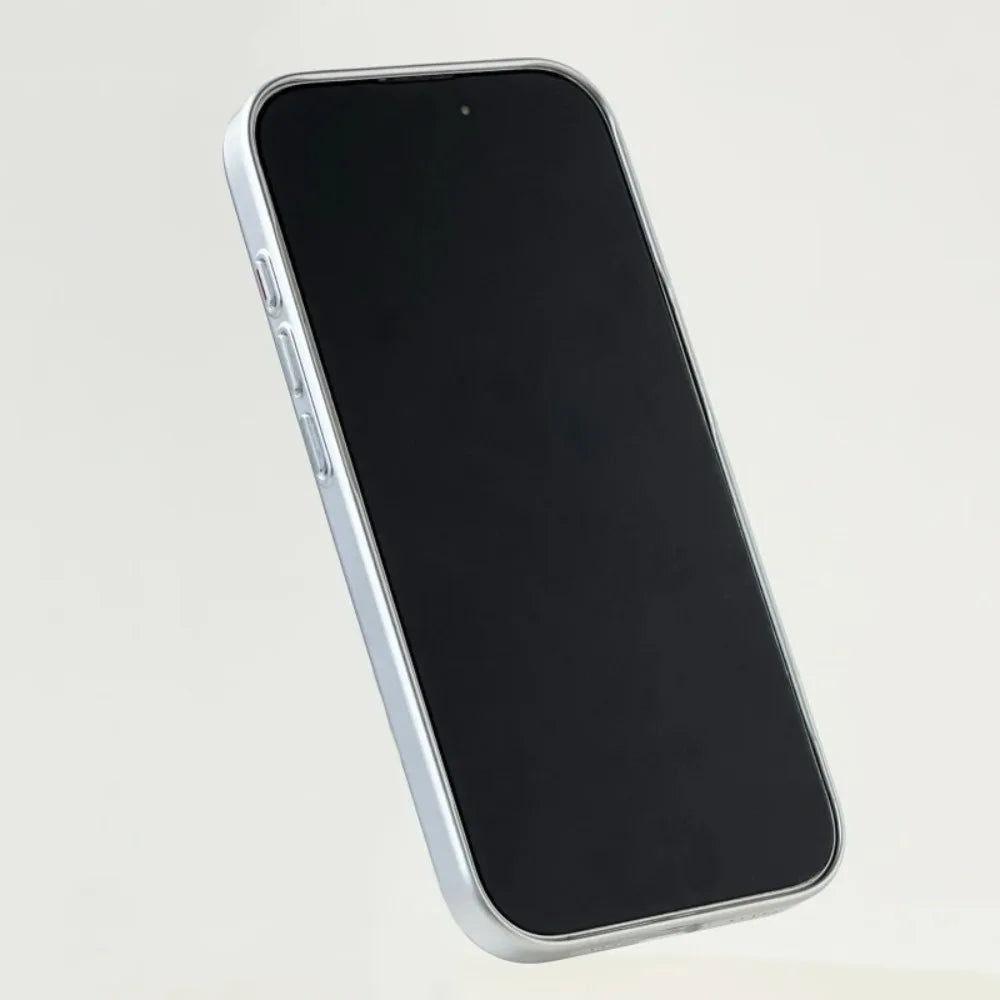 Stripes Metallic Paint Armor Case For iPhone 17 Air 16 15 14 13 Pro Max Shockproof Camera Protective Slim Matte PC Funda