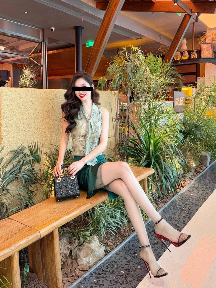 New 12cm minimalist ultra-fine straight strap high-heeled shoes with sexy lace up wristband, plus size slim heel bed sandals