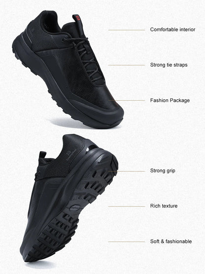 Men Hiking Shoes Classic Business High Quality Male Trekking Climbing Sneakers Non-slip Luxury Designer Outdoor Shoe