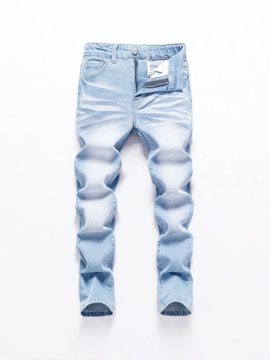 1PC Men's wide pants Brushed jeans Wide jeans Y2K New Rocks jeans buggy black hip-hop pants