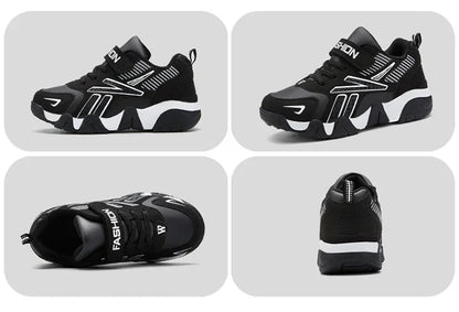 Children Boys Shoes School Sports Fashion Leather for Kids Tennis Casual Sneakers Children's Boy Running Walking Outdoor Shoe