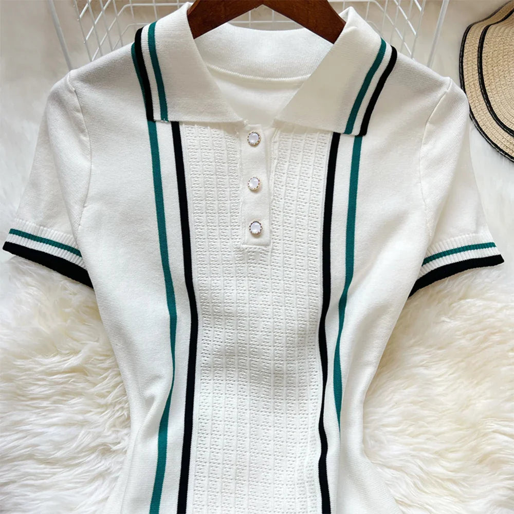 Fashion Women Knitted Mini Dress Ins Hot Sexy Package Hips Ruffled Party Dress Streetwear Lady Outfits Vestidos