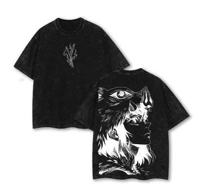 T-shirt Man Women Short Sleeve Tee Summer Y2k Streetwear 2026 Oversized Anime Print Casual Top