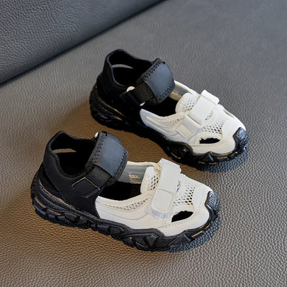 Children Shoes Sport Breathable Boys Sneakers Brand Kids Sandals for Girl Trainers PEclass Casual Child Flat Tennis Shoes E05313