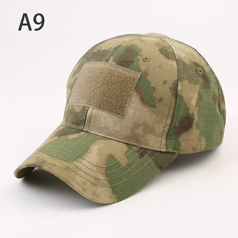 Baseball Caps Camouflage Tactical outdoor Soldier Combat Paintball Adjustable Hat