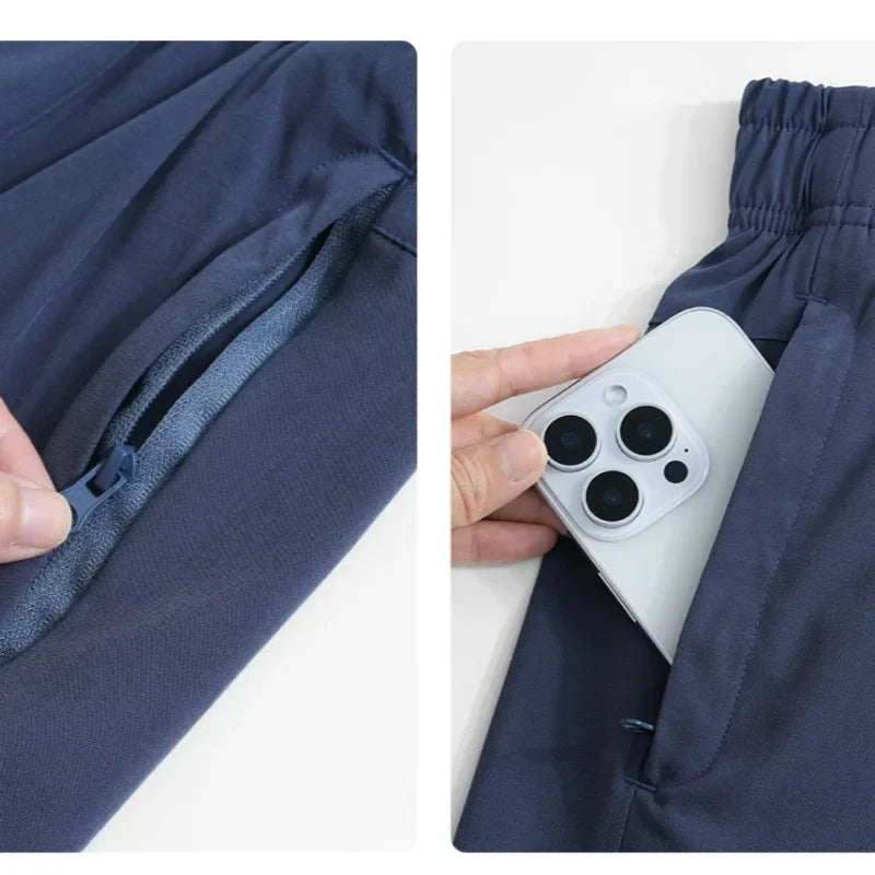 Women Running Shorts High Waist Quick Dry Gym Yoga 2 in 1 Athletic Shorts With Pocket Summer Workout Short Sportswear New