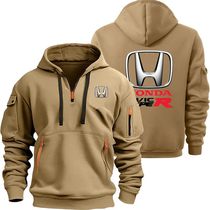 Men's Half-Zip Hoodie Spring Men's Sportswear 2026 New Casual Sports Hoodie