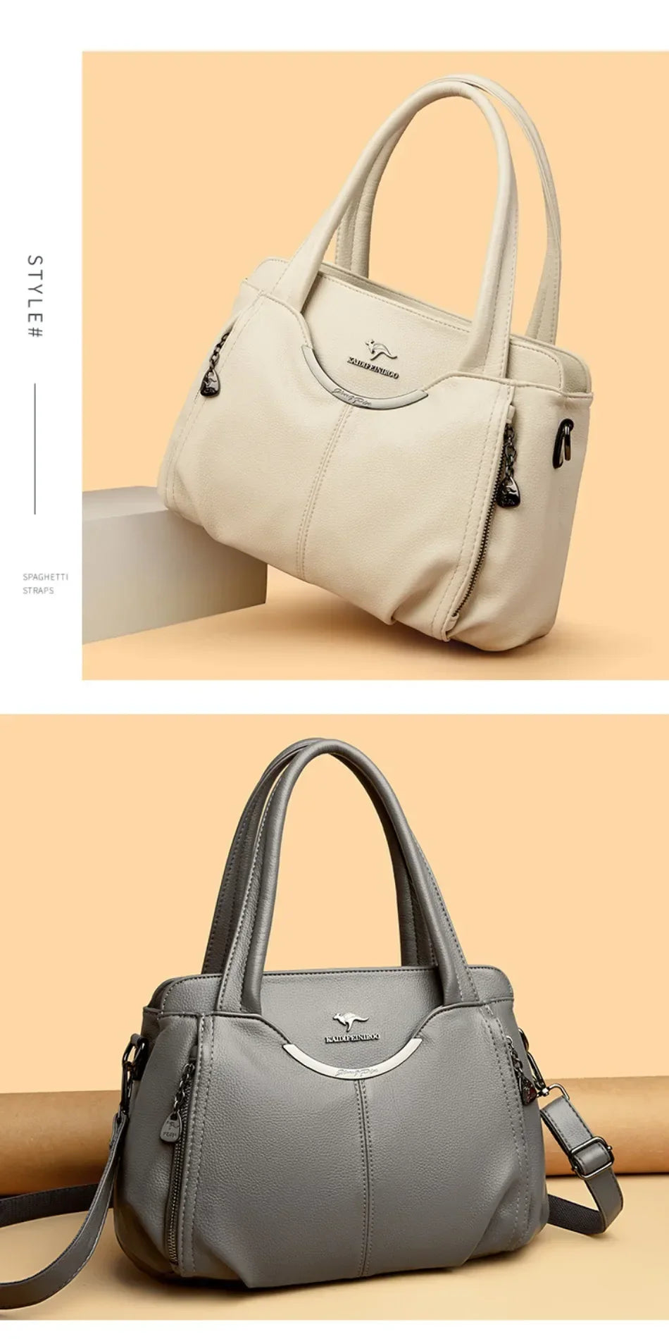 Luxury Purses and Handbags High Quality Soft Leather Shoulder Crossbody Bags for Women 2024 Elegant Tote Messenger Sac A Main