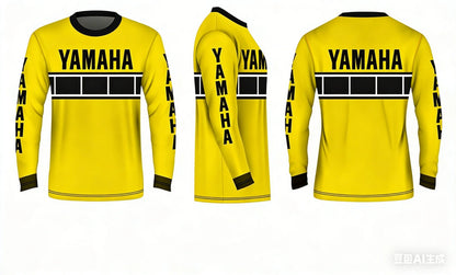 Summer New MXGP Motorcycle Riding Long Sleeved Men's/women's Racing Oversized Breathable Quick Drying Sportswear T-shirt