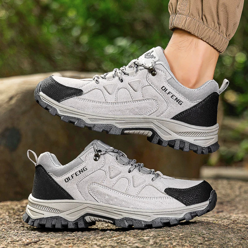 Tênis de Aventura PLUS SIZE Masculino Feminino Aderência Durável Antiderrapante Cadarço Conforto Ideal para Botas de Caminhada ao Ar Livre Calçados Masculinos