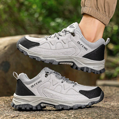 Tênis de Aventura PLUS SIZE Masculino Feminino Aderência Durável Antiderrapante Cadarço Conforto Ideal para Botas de Caminhada ao Ar Livre Calçados Masculinos