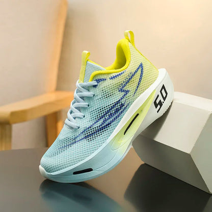 Single net children's shoes, boys' sports shoes, breathable girls' running shoes and outdoor basketball shoes in summer