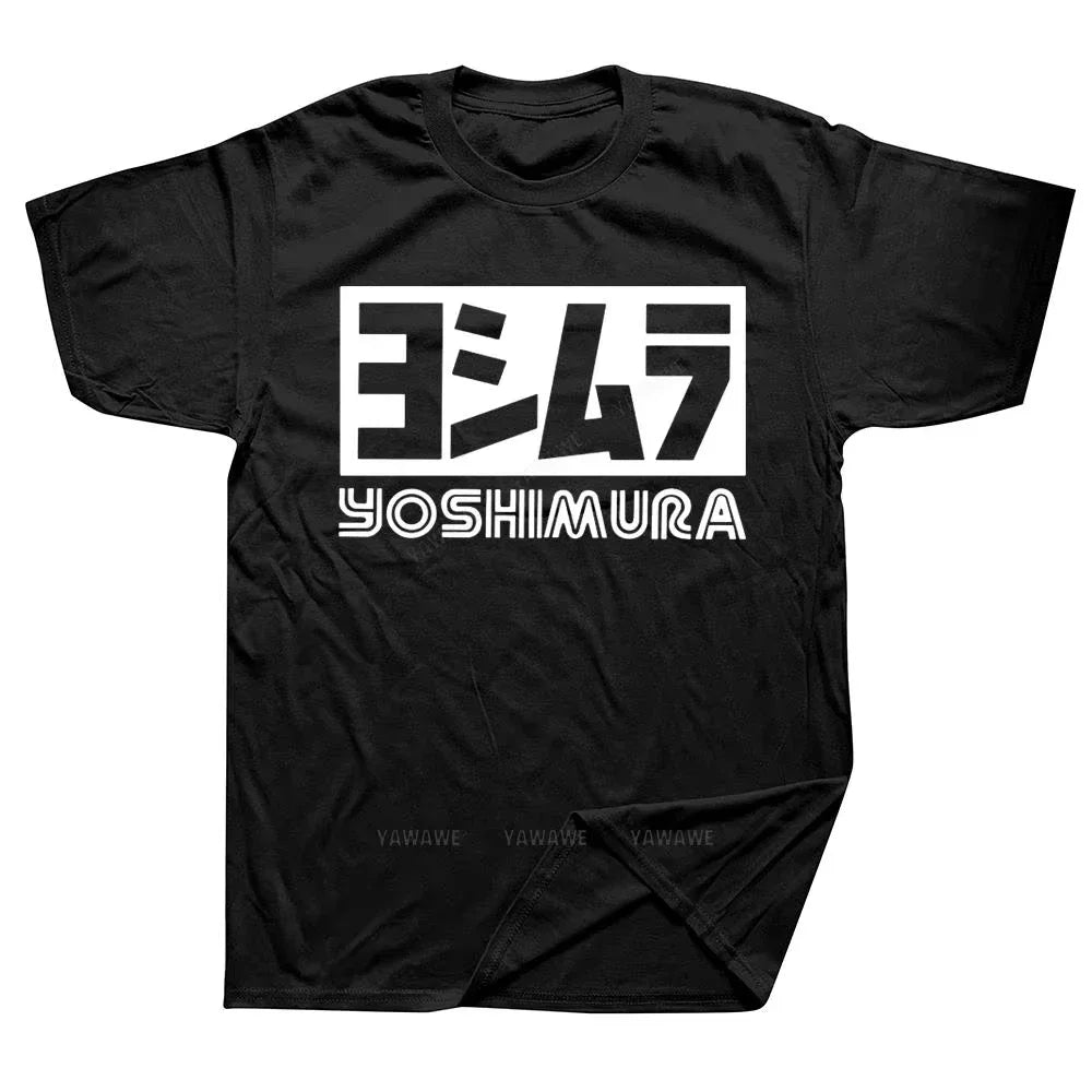 Tees Men Ohlins Shock Suspension Car Motorcycle Sport Racing T Shirt Summer Casual Oversized men's Short sleeve