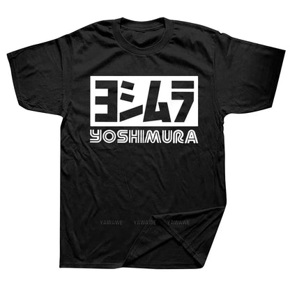 Tees Men Ohlins Shock Suspension Car Motorcycle Sport Racing T Shirt Summer Casual Oversized men's Short sleeve