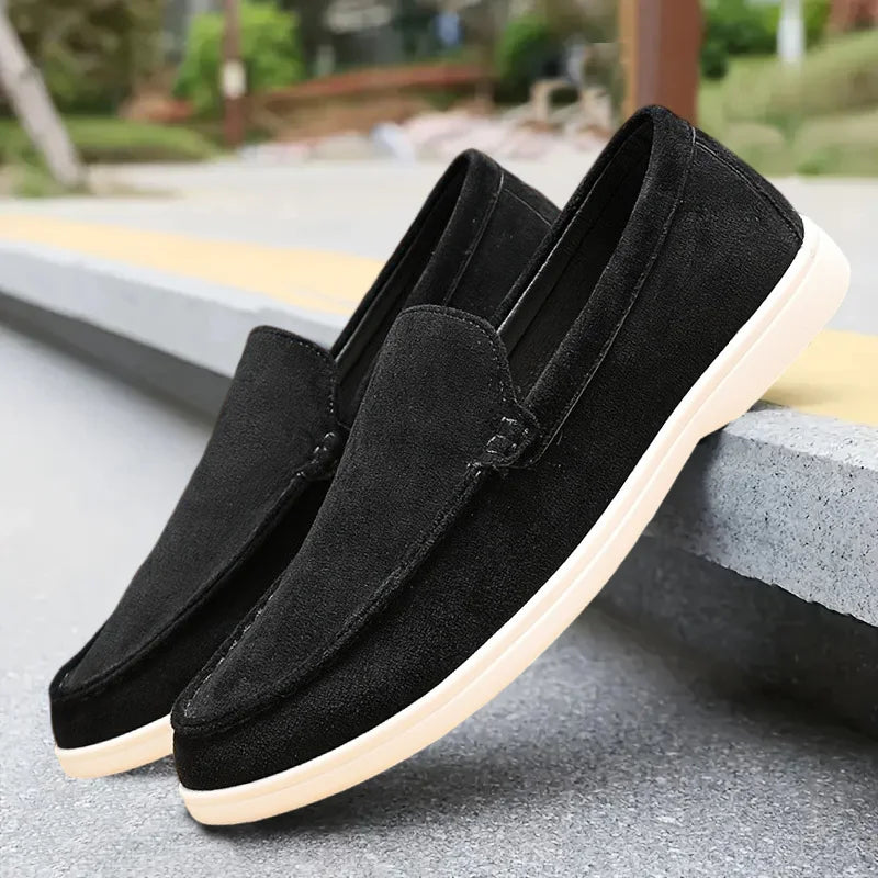 Men's casual shoes - lightweight summer shoes, easy-to-wear closure, synthetic uppers and soles for office, vacation