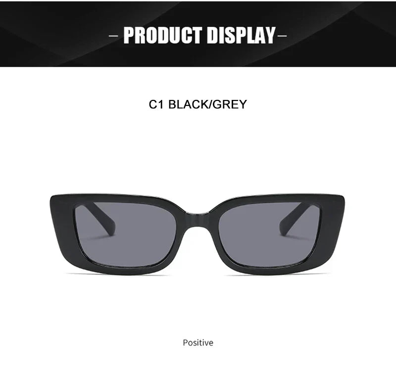 Fashion Cat Eye Sunglasses Luxury V Sun Glasses For Ladies Classic Rectangle Driving Eyewear UV400