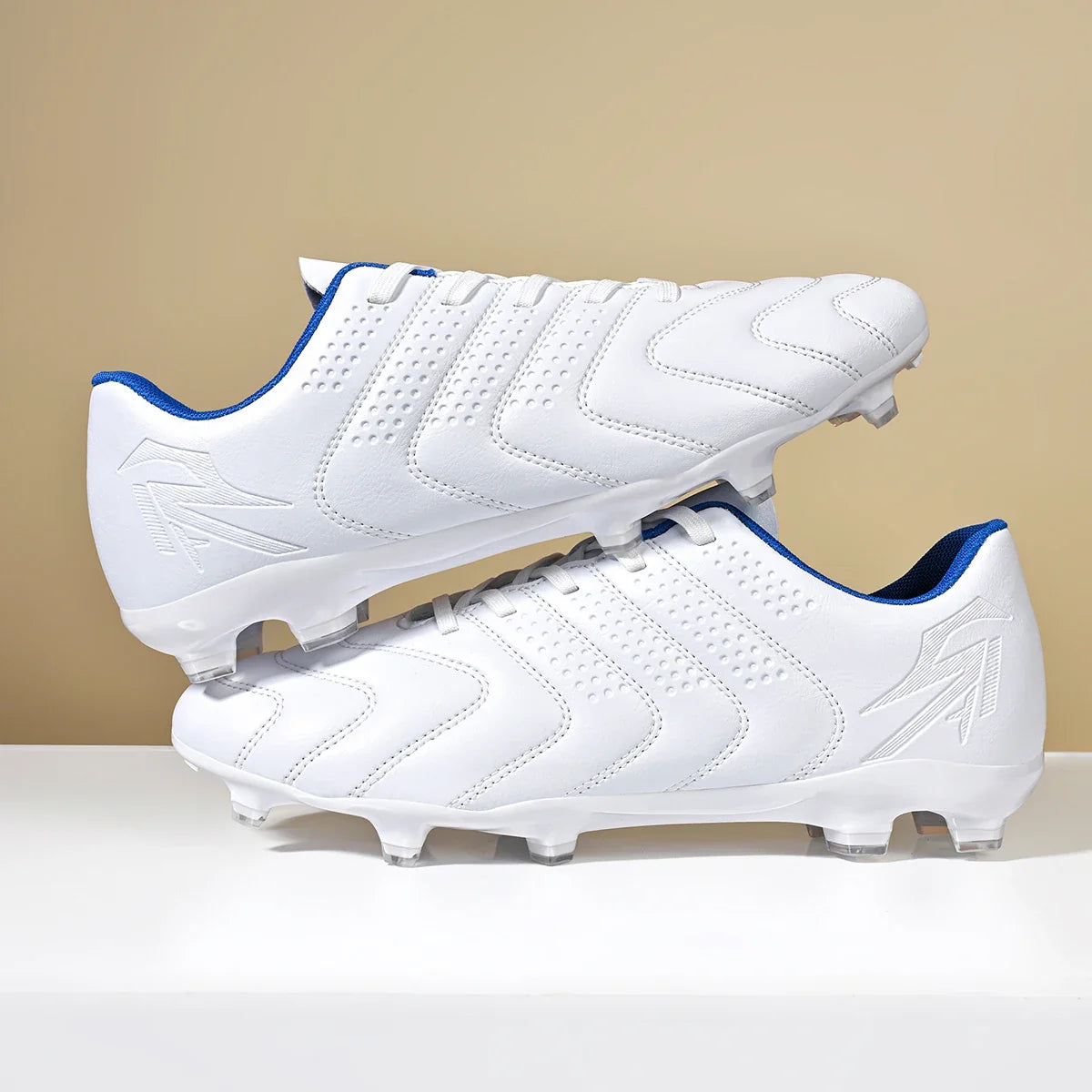 AG FG Athletic Soccer cleats PU Fabric Comfort Upper TPU Anti-slip Long Studs Sole Reliable Quality Adult Kids Training Shoes