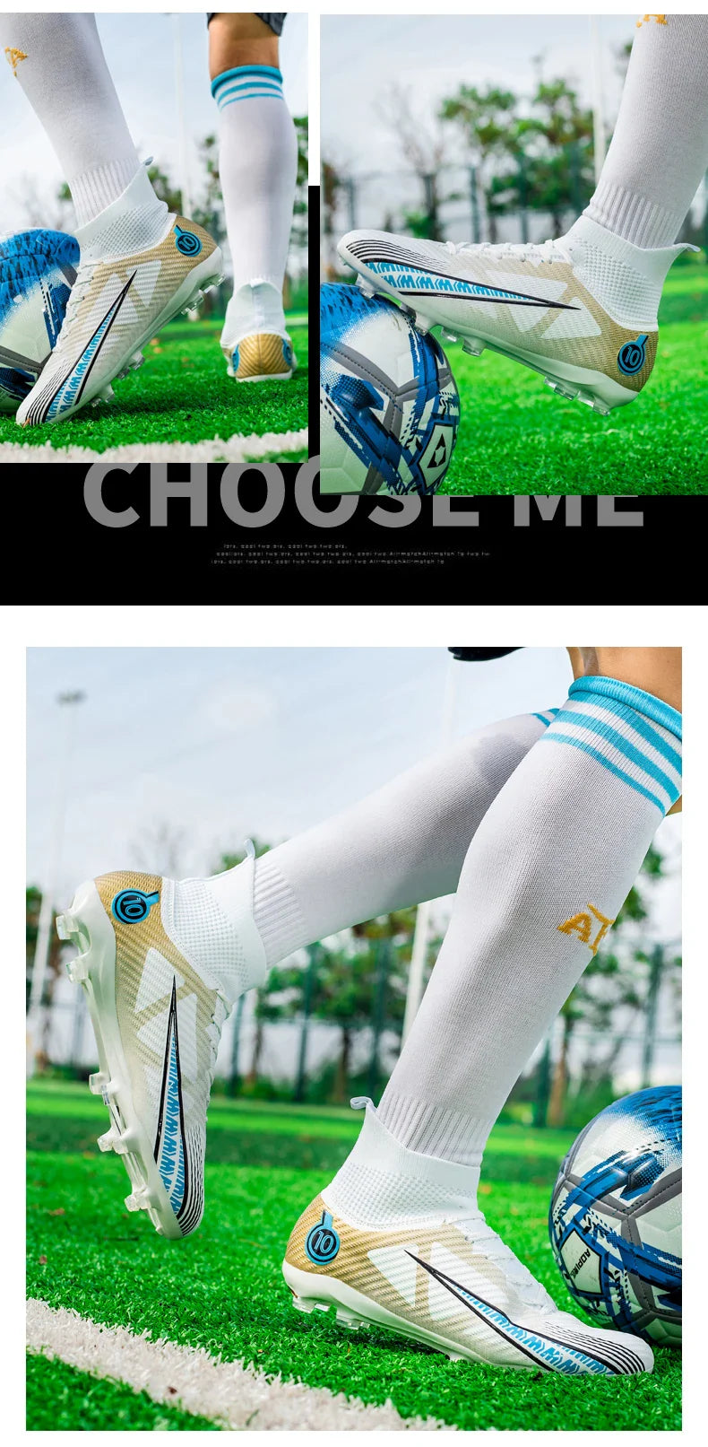 Professional Football Boots Men Soccer Shoes Society Football Cleats Ultralight Training Soccer Sneakers Men Outdoor Sports Shoe