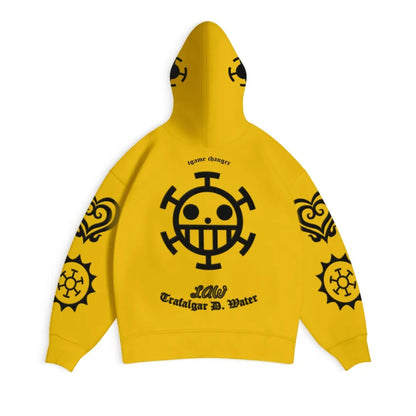 Men's Hoodie Sweater Heart Pirates Japanese Anime Summer Autumn Boy Children's Long Sleeve Y2k Parent-Child Pack