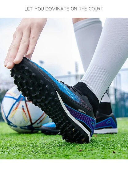 New Men Football Boots Professional Ultralight Match Grass Futsal Soccer Shoes Cleats Women Unisex High-quality TF/FG Sneakers