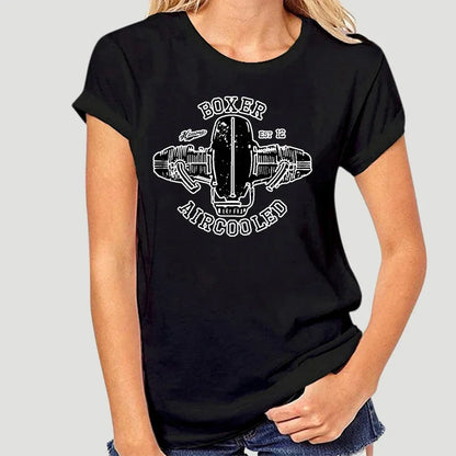 2019 Hot Sale  cotton Germany motorcycle engine BOXER AIRCOOLED T-Shirt R100 R80 R65 R nineT nine T Scrambler Tee shirt 8920X