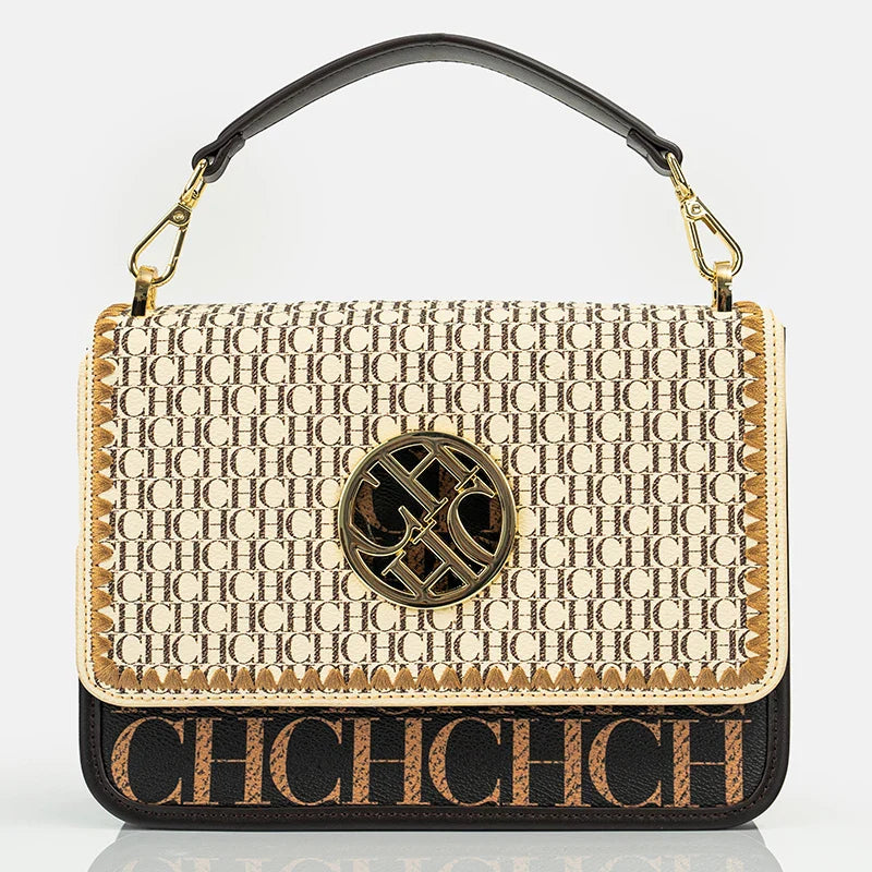 Solid Design Shoulder Bag Dark Letter Embossed Ladies Party Bag Exquisite Luxury Brand Fashion Design Handbag Classic
