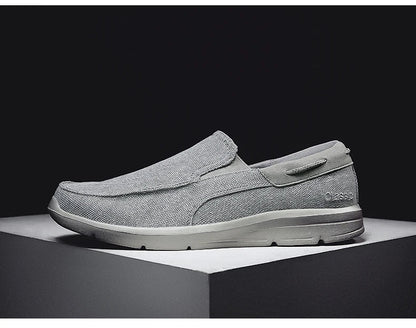 Mocassins Para Homens Sapatos Outono Novo Masculino Sapatos de Lona Clássicos Sapatos de Lazer Confortáveis Tênis Respiráveis Para Homens Mocassins