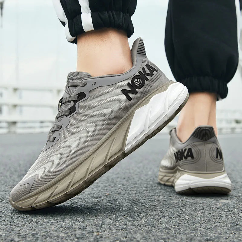 Men's Running Shoes Lightweight Breathable Comfortable Cushioned Sneakers for Walking Gym Casual Wear Athletic Shoes