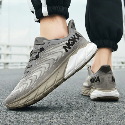 Men's Running Shoes Lightweight Breathable Comfortable Cushioned Sneakers for Walking Gym Casual Wear Athletic Shoes