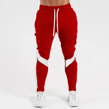 2025 New Mens Joggers Casual Pants Fitness Men Sportswear Tracksuit Bottoms Skinny Sweatpants Trousers Black Gyms Jogger Track P