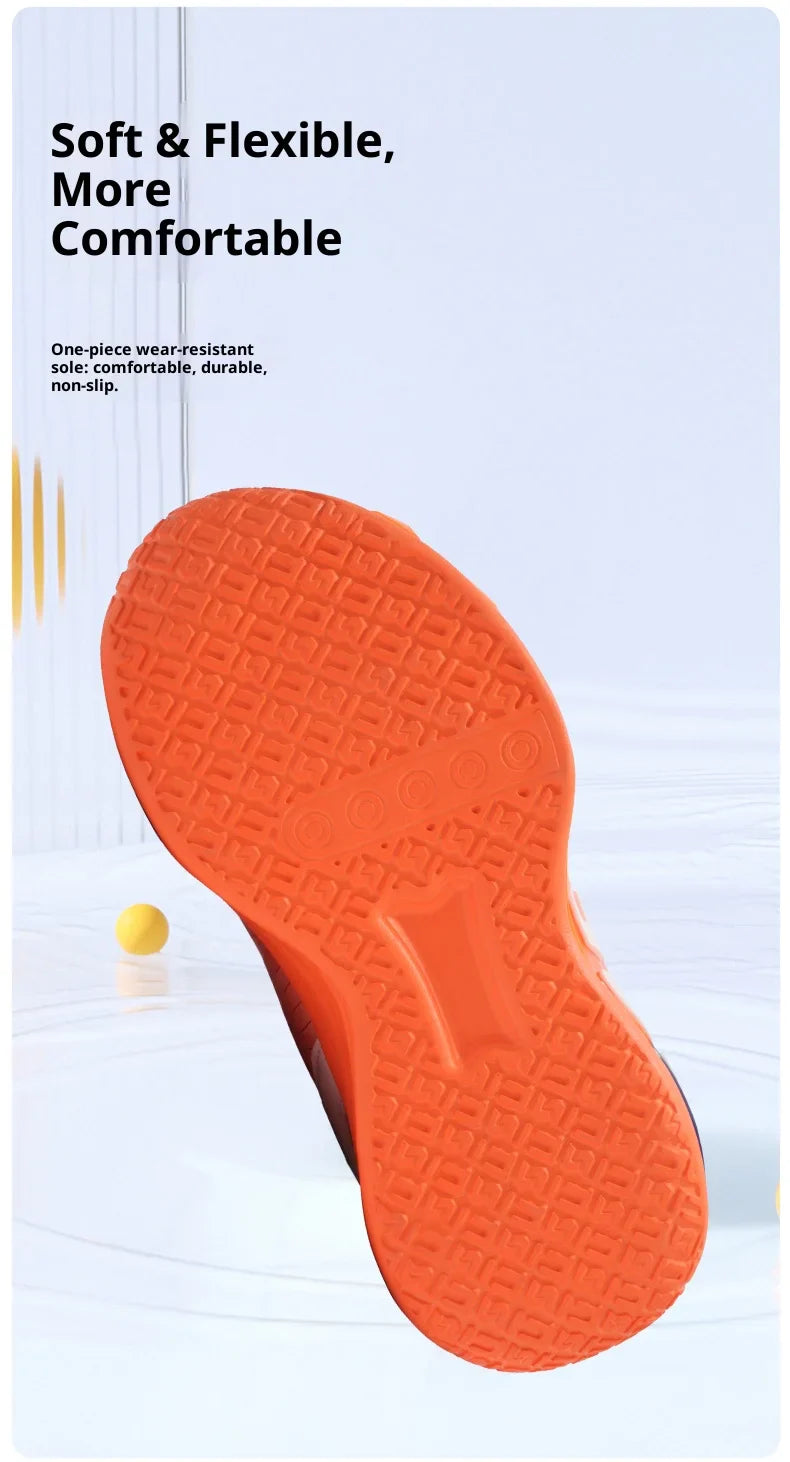 New autumn/winter 2025 children's basketball shoes with waterproof leather surface and training sports shoes for boys and girls