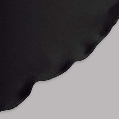 Summer new style simple pure color women's skirt fashion versatile elegant trendy fake drawstring A-line mini super short skirt