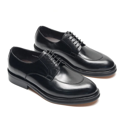 Luxury Handmade Wedding Party Men's Dress Shoes Cow Genuine Leather Lace-up Oxfords Derby Formal Business Social Male Footwear