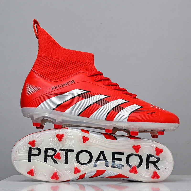 New Men Match Professional Football Boots Non-Slip TF/FG Soccer Shoes Boys Sneakers Comfortable Ankle Sports Shoes Unisex