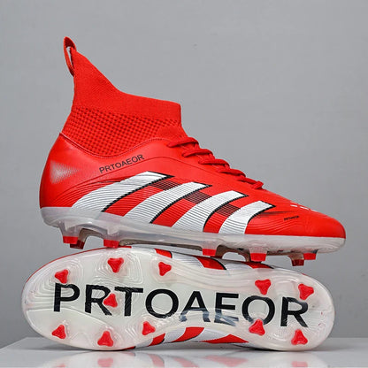 New Men Match Professional Football Boots Non-Slip TF/FG Soccer Shoes Boys Sneakers Comfortable Ankle Sports Shoes Unisex