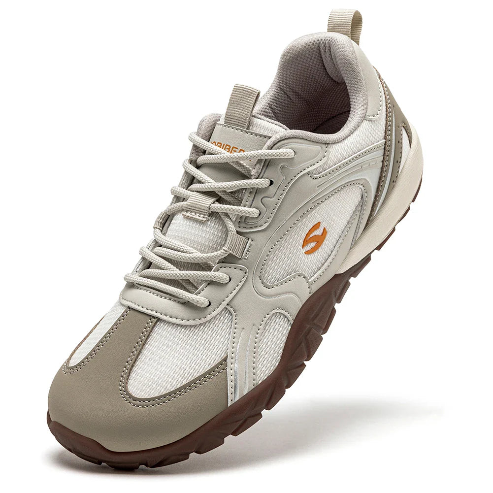 Unisex Wide Toe Barefoot Shoes Minimalist Retro Walking Sneakers Hiking Trail Running Shoes for Men Women
