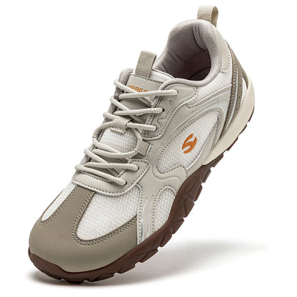 Unisex Wide Toe Barefoot Shoes Minimalist Retro Walking Sneakers Hiking Trail Running Shoes for Men Women