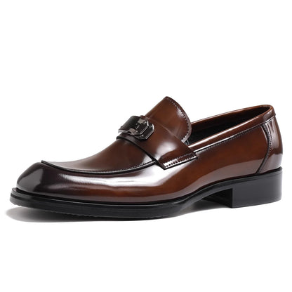 2026 Spring and Autumn New Business Formal Men's Shoes, Leather Breathable Casual Professional Fashion Loafers