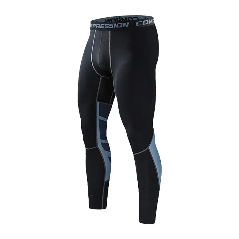 Gym Mens Fitness Running Sport Pants Athletics Tight Leggings Joggings Skinny Yoga Compression Trousers Sweatpants Dry Fit