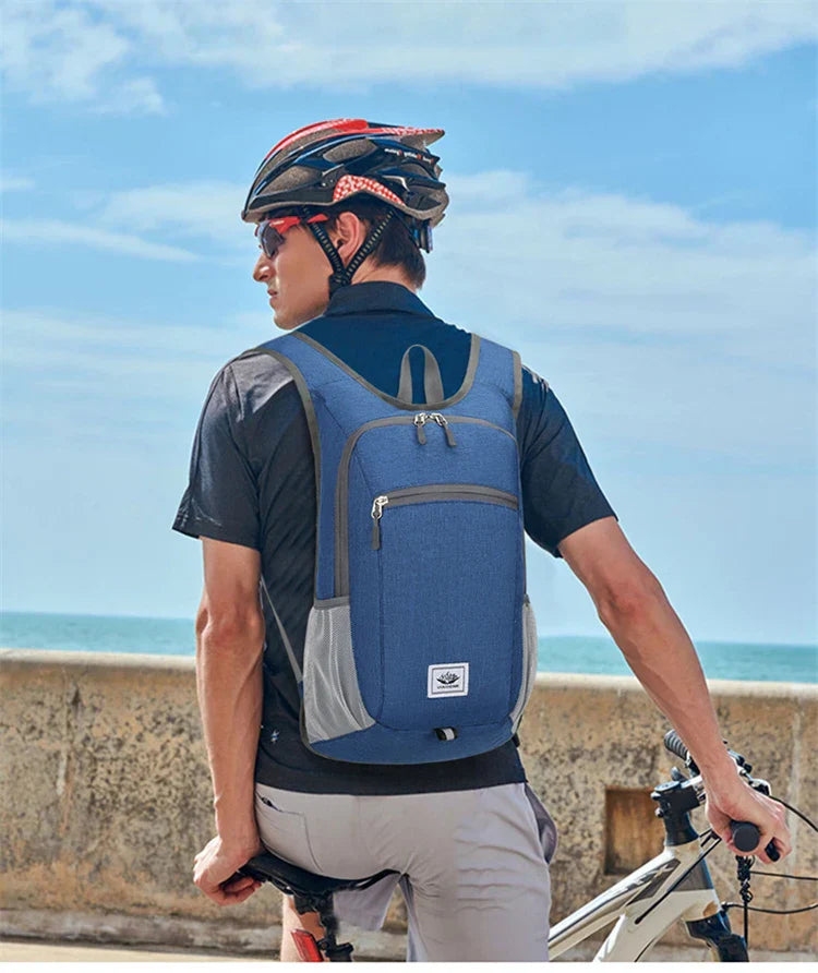 Portable Foldable Backpack,Men Women Ultralight Folding Bag,Outdoor Climbing Cycling Hiking  Knapsack Travel Daypack